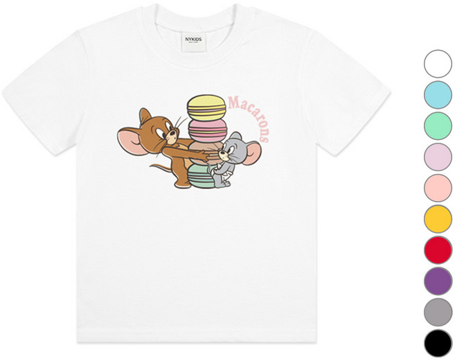 뉴욕꼬맹이 아동용 톰과제리 NY 반팔 티셔츠 TJ069