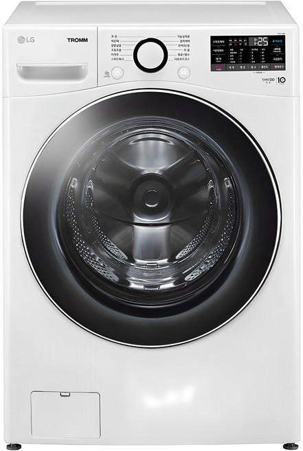 LG전자 트롬 드럼세탁기 24kg 방문설치, 화이트유광, F24WDWP