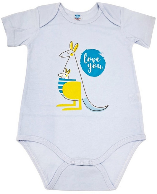 New Star 明日之星 嬰兒連身衣 短袖短褲 袋鼠 薄