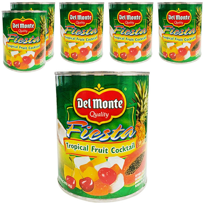 델몬트후르츠칵테일통조림, 850g, 6개