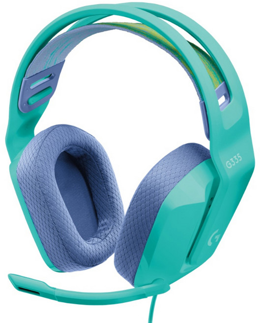 logitech G 羅技G G335 耳機麥克風, A00141, 綠色