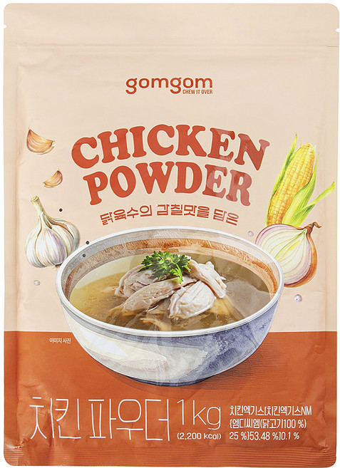 곰곰 치킨 파우더, 1kg, 1개