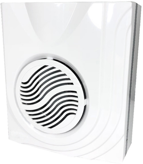 雙手萬能 香格里拉 浴室用靜音通風扇 ABS材質, 白色