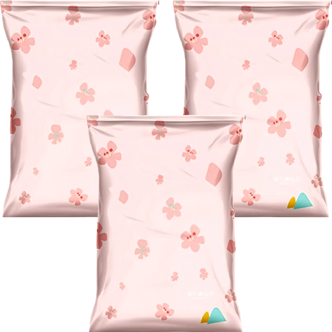 櫻花真空壓縮收納袋, 3個, 1個