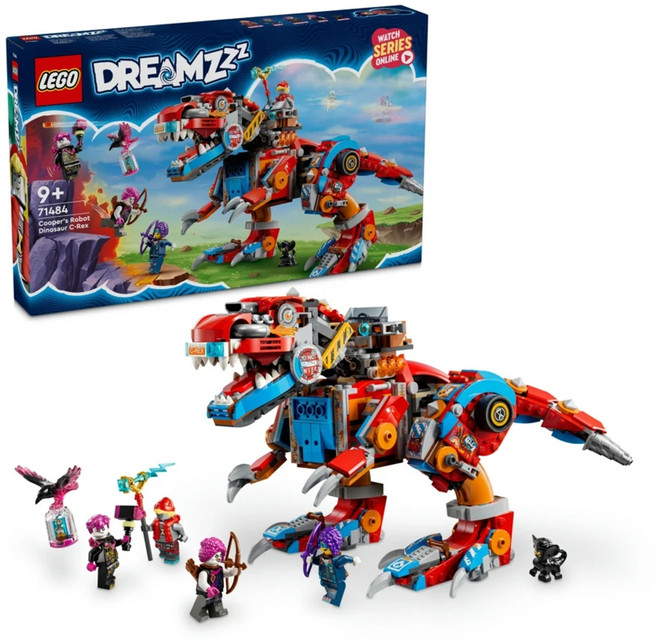LEGO 樂高 庫柏的機器恐龍酷暴龍 9歲以上, 黑色, 1盒