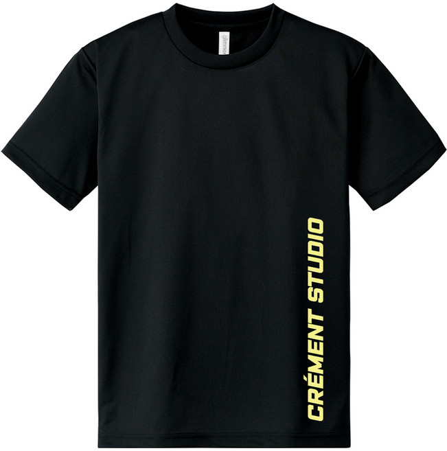 크로스써드먼트 남녀공용 스포츠 사이드 레터링 드라이 반팔 쿨 티셔츠 CRE1907ATHR