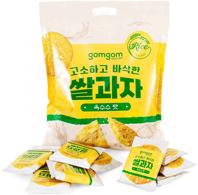 곰곰 쌀과자 옥수수맛, 297g, 1개