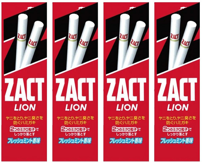 LION 獅王 ZACT 台灣公司貨 漬脫牙膏 煙垢剋星