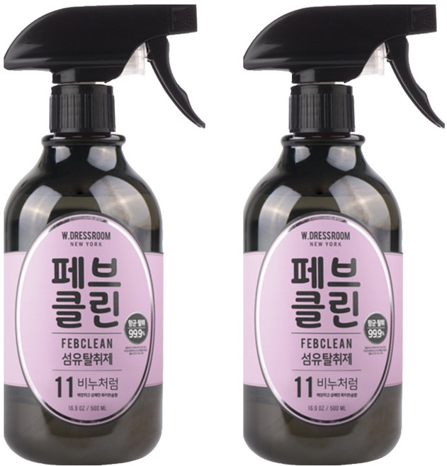 W.DRESSROOM 多麗絲 除臭持久香氛噴霧 No.11淡雅皂香, 500ml, 2瓶