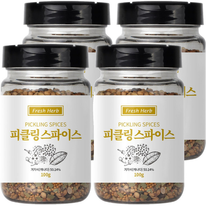 신선약초 피클링 스파이스, 100g, 4개