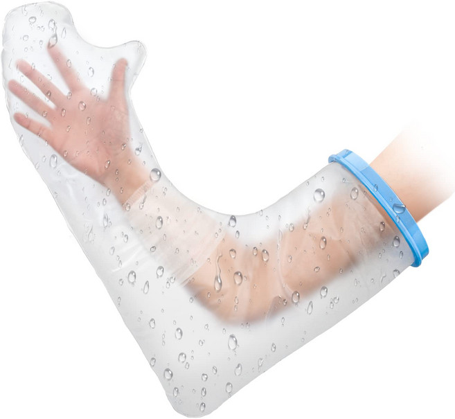 헬스퍼스트 방수 깁스 커버 성인용 팔 L, 1개