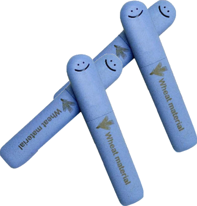 더자카 단추눈 스마일 칫솔케이스 Y502LBBT024, 4개