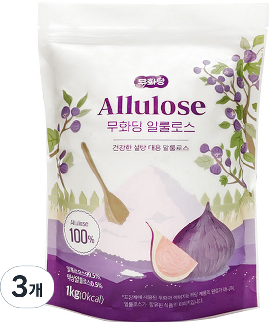 무화당 알룰로스, 1kg, 3개