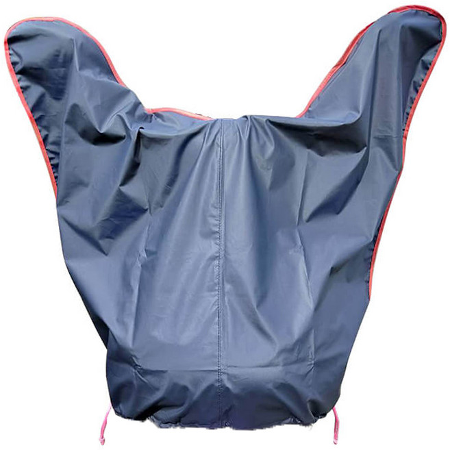 Wind Protective 風之守護 機車龍頭罩 加長版, 藍灰色