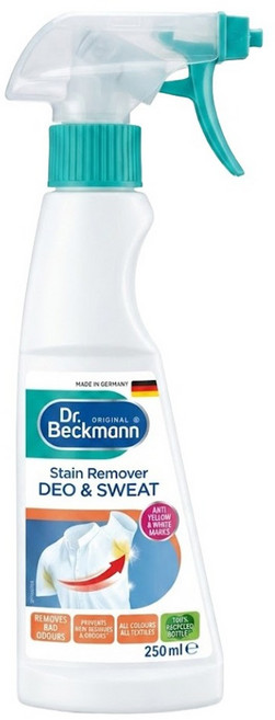 Dr.Beckmann 貝克曼博士 除汗漬異味全效噴劑, 250ml, 1瓶
