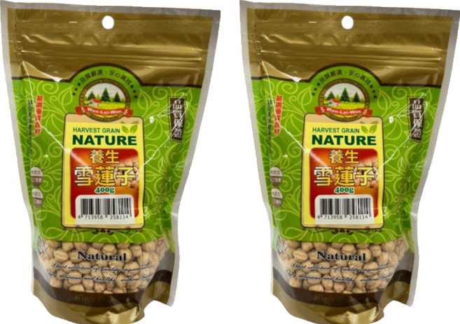 WON LAI WON 旺來旺 養生雪蓮子, 400g, 2包