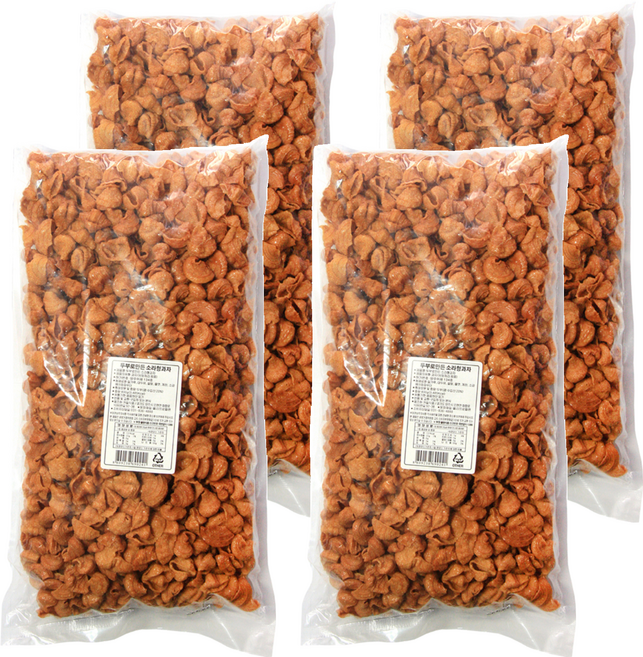 소라형 두부과자, 800g, 4개