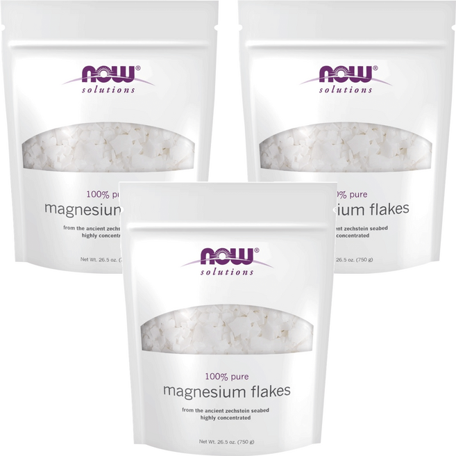 NOW solutions 鎂浴鹽, 750g, 3包