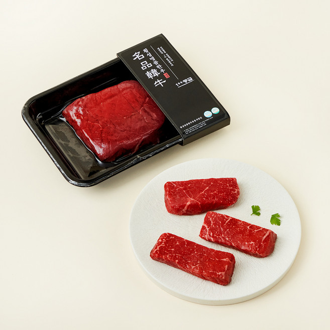 횡성한우 1++(7) 우둔 장조림용 (냉장), 200g, 1개