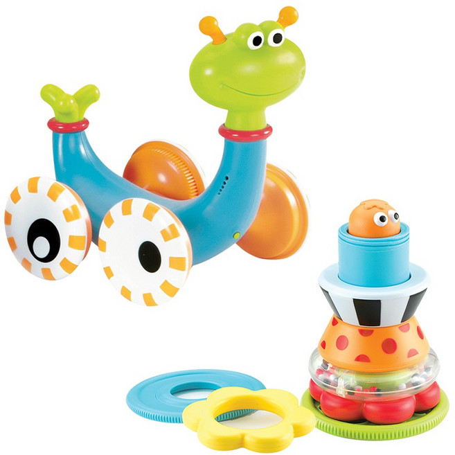 Yookidoo 蝸牛造型旋律玩具組 40113, 混色, 1組