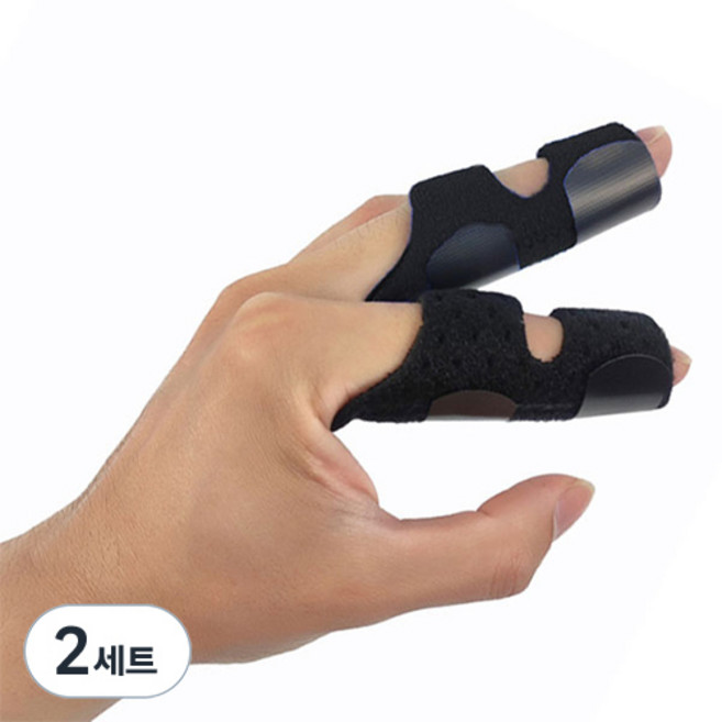 메디칼코어 고정 손가락보호대 기본형 + 통풍형, 2세트