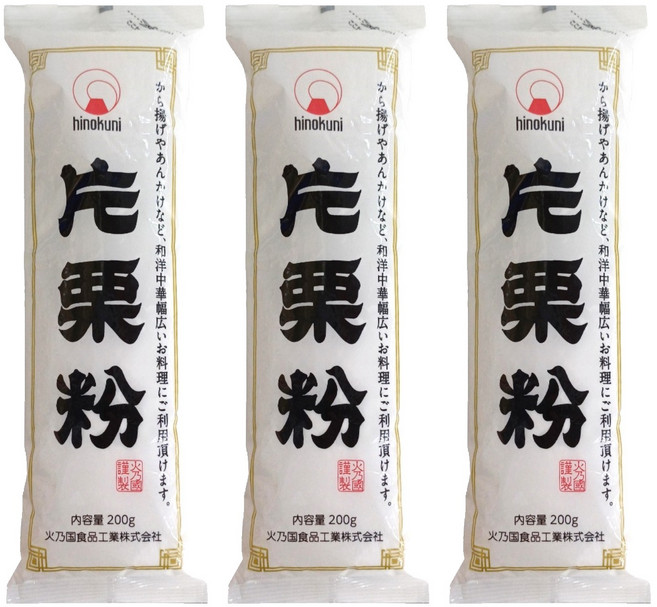 hinokuni 火乃國食品 馬鈴薯澱粉, 200g, 3包