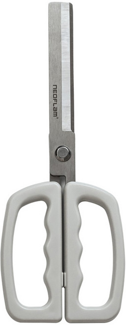 NEOFLAM 台灣原廠公司貨 廚房食物專用剪刀 FIKA, 灰色, 1支