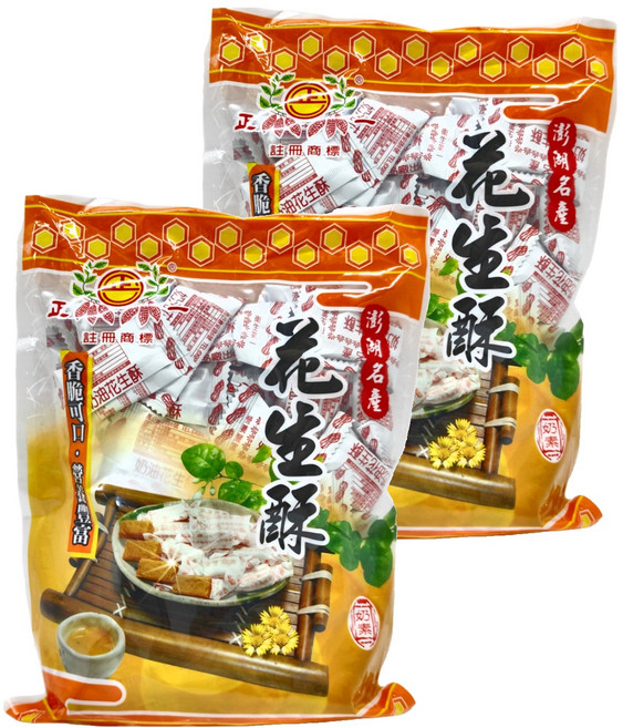 正一食品 奶油花生酥, 550g, 2袋