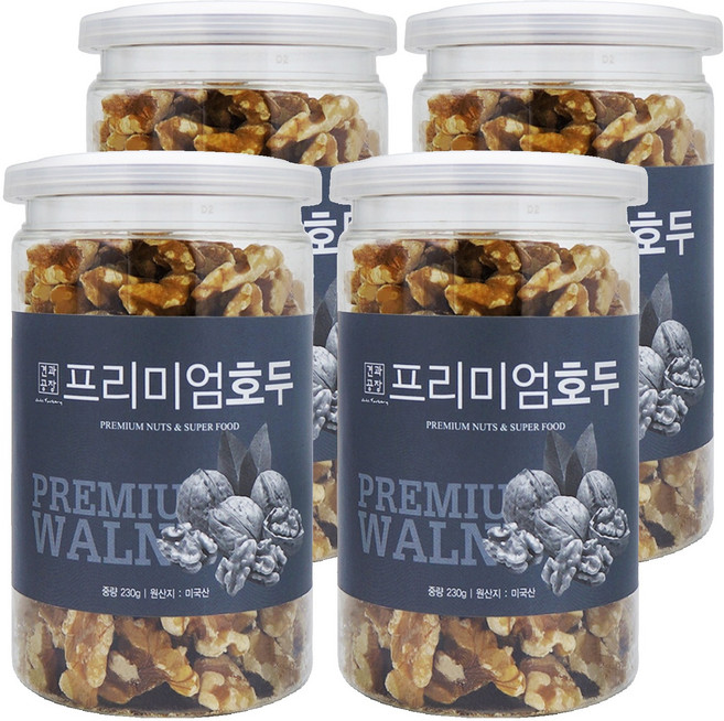로얄푸드 호두, 230g, 4개
