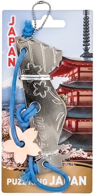 hanayama 益智解鎖遊戲 日本文化 大阪城 銀色 6歲以上 2片 1個