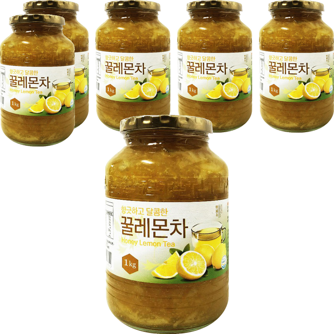 逢國食品 韓國蜂蜜檸檬茶, 1kg, 1入, 6罐