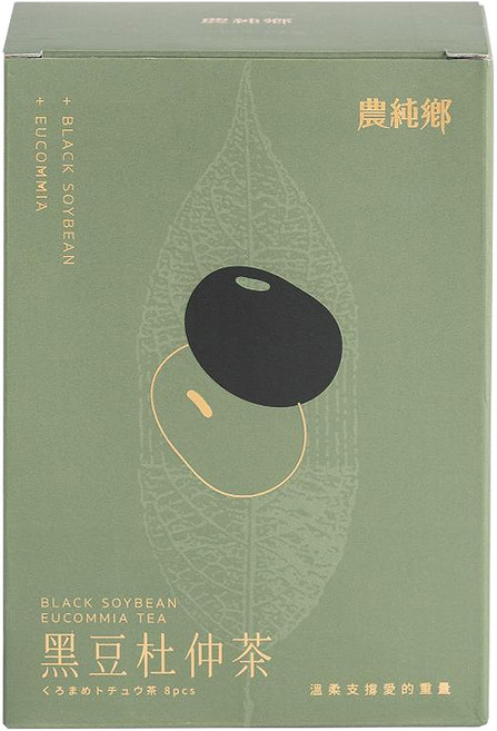 農純鄉 黑豆杜仲茶, 100ml, 8包, 1盒