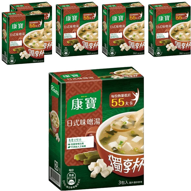 Knorr 康寶 獨享杯 日式味噌, 35.4g, 6盒