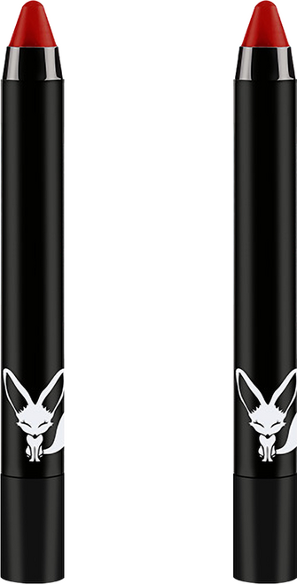 르나르도 립 크레용 2g, M03 비비드 레드, 2개