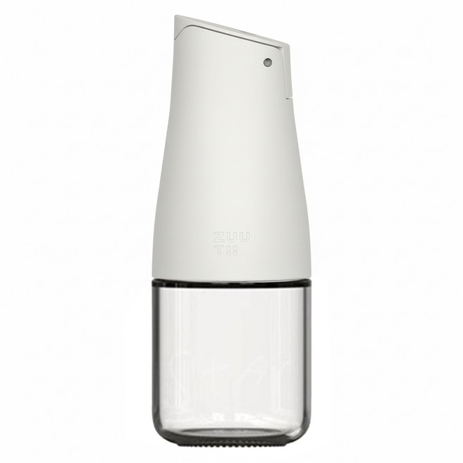 ZUUTii 迷你自動開蓋油醋瓶 奶油白, 170ml, 1個