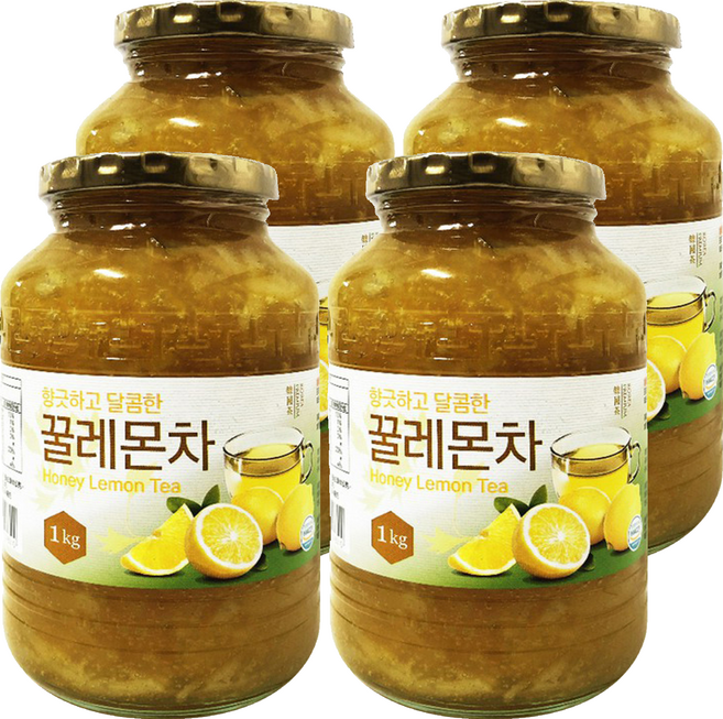 逢國食品 韓國蜂蜜檸檬茶, 1kg, 1入, 4罐
