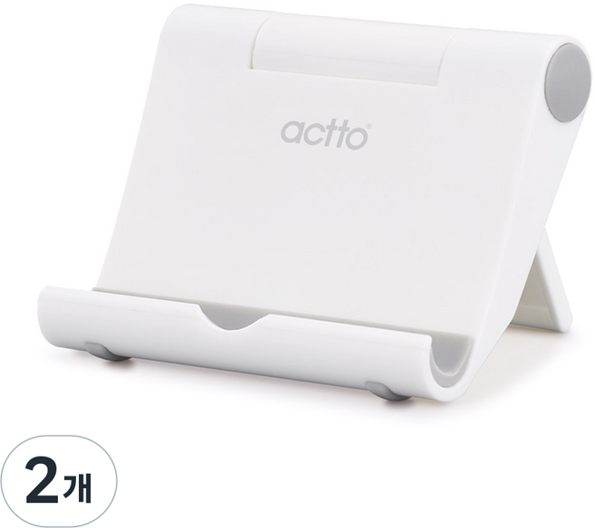 엑토 스테이블 모바일 거치대 MST-11, 화이트, 2개