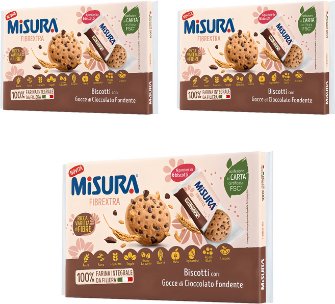MiSURA 巧克力全麥餅乾, 7.7g, 108包