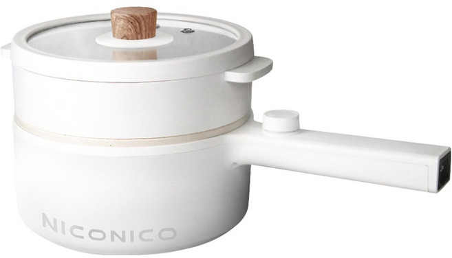 NICONICO 日式蒸煮陶瓷料理鍋 41 x 23 x 14cm 1.6kg 1.7L, NI-GP931, 1個