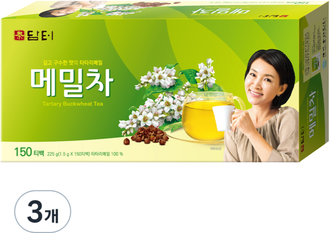 담터 메밀차, 1.5g, 150개입, 3개