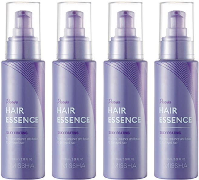 미샤 프로큐어 실키 코팅 헤어 에센스, 100ml, 4개