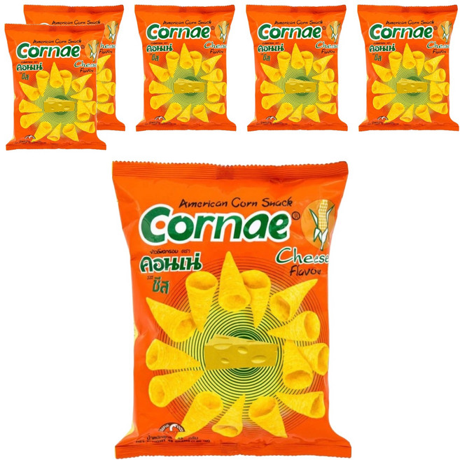 Cornae 玉米金牛角餅乾 起司, 48g, 6包