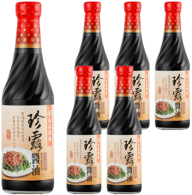 丸莊醬油 珍露醬油, 430ml, 6瓶