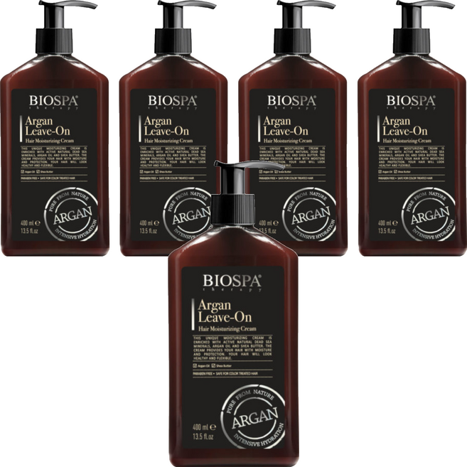 sea of spa 摩洛哥堅果油保留霜, 400ml, 5瓶