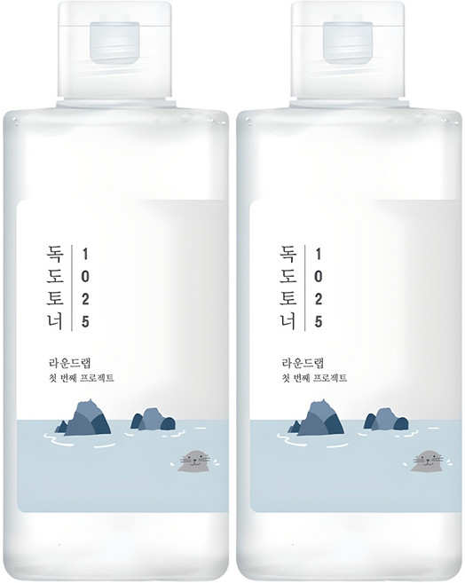 라운드랩 1025 독도 토너, 200ml, 2개