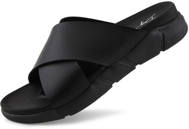 단골브로 남성용 발편한 소프트 쿠션 키높이 엑스 데커 슬리퍼