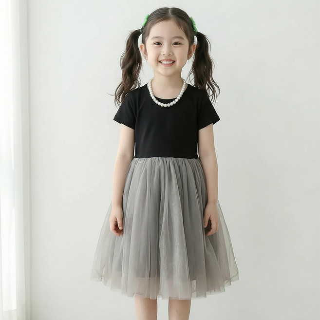 CONTIKIDS 女童款夢想建築師雪紡衫洋裝