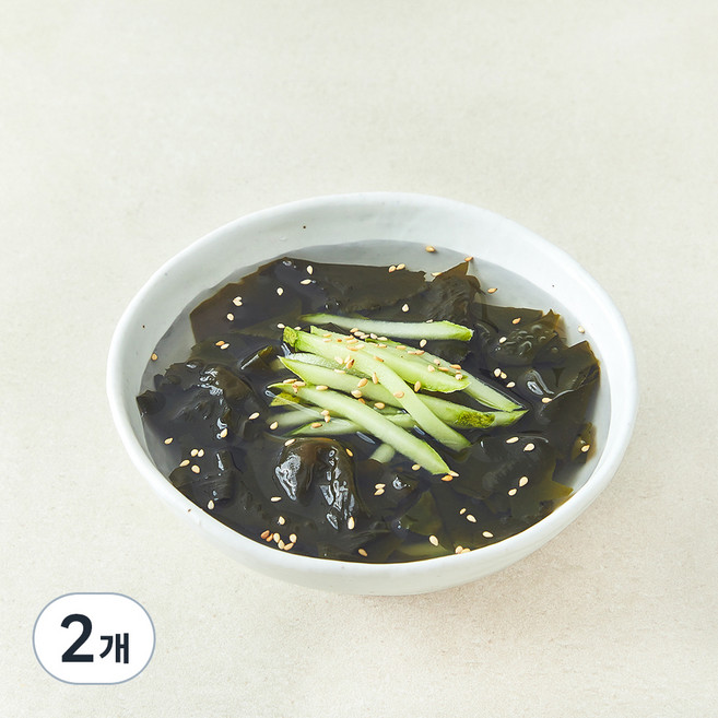 집반찬연구소 미역오이냉국, 700g, 2개