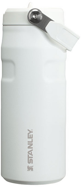 스탠리 아이스플로우 에어로라이트 플립 스트로 2.0 텀블러, 프로스트화이트, 355ml, 1개