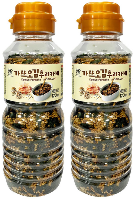 逢國食品 海苔芝麻香鬆 柴魚口味, 120g, 2瓶